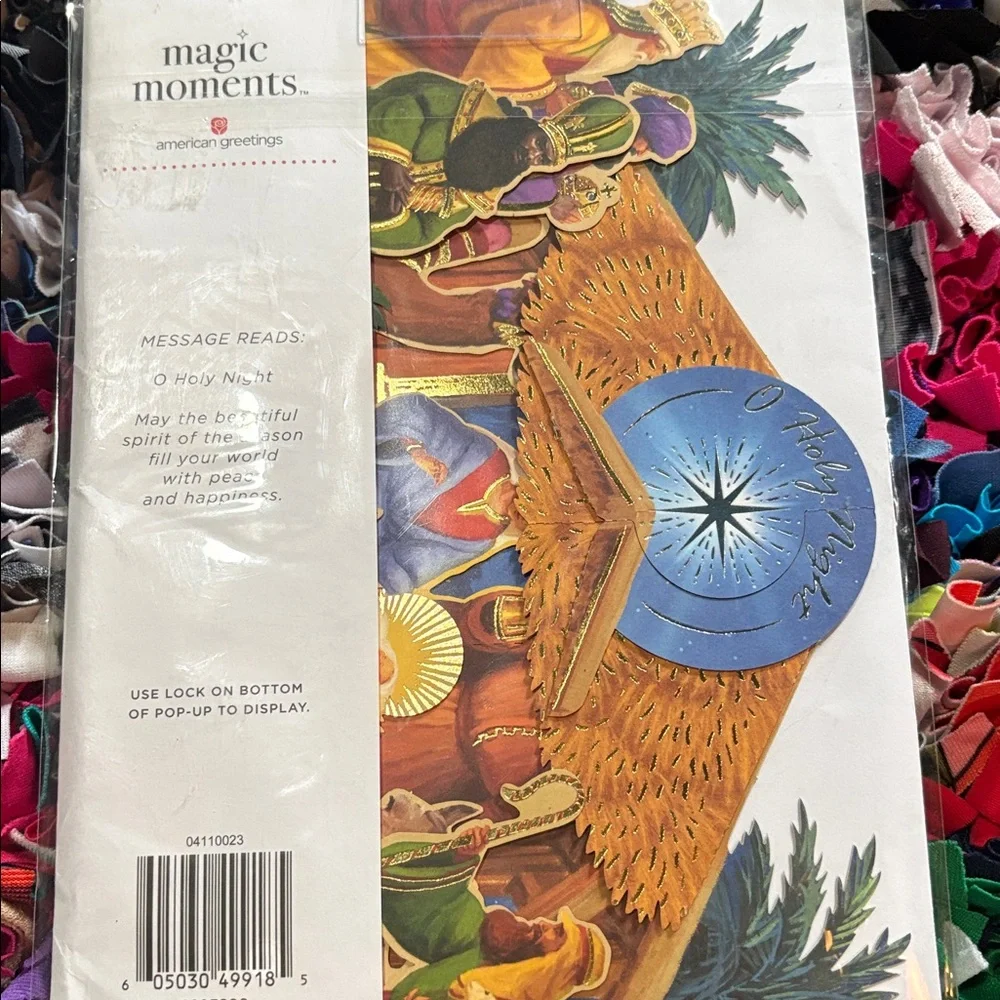 🆕American Greetings-Magic Moments Christmas Pop Up Card